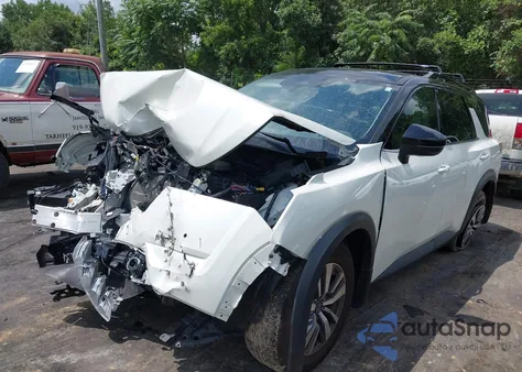 2023 Nissan Pathfinder Sl 4Wd z USA, uszkodzony, nr VIN 5N1DR3CC6PC237854